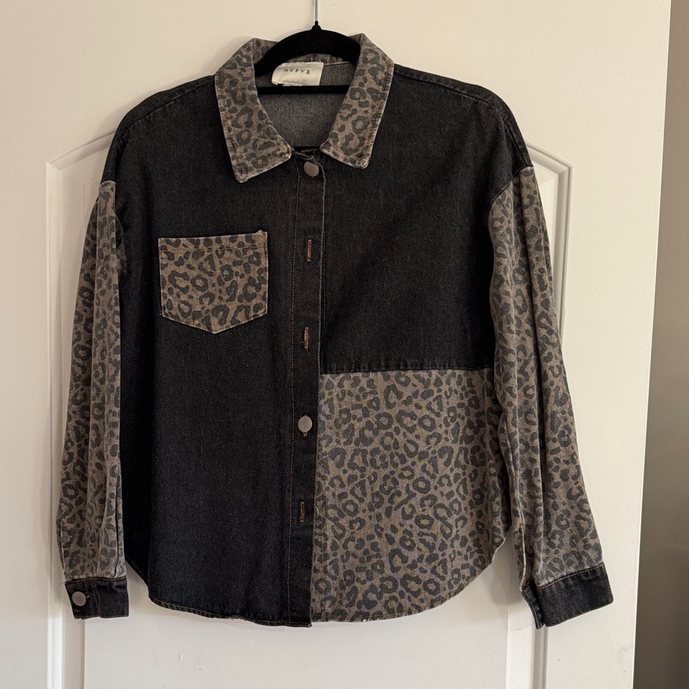 Denim blouse